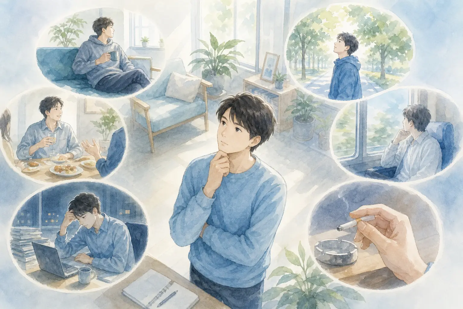 吸いたくなる「引き金」の種類と対処法